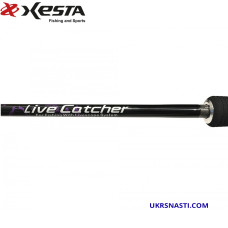 Удилище кастинговое Xesta Live Catcher B610 Super Sharp Shooter длина 2,08м тест 20-80гр